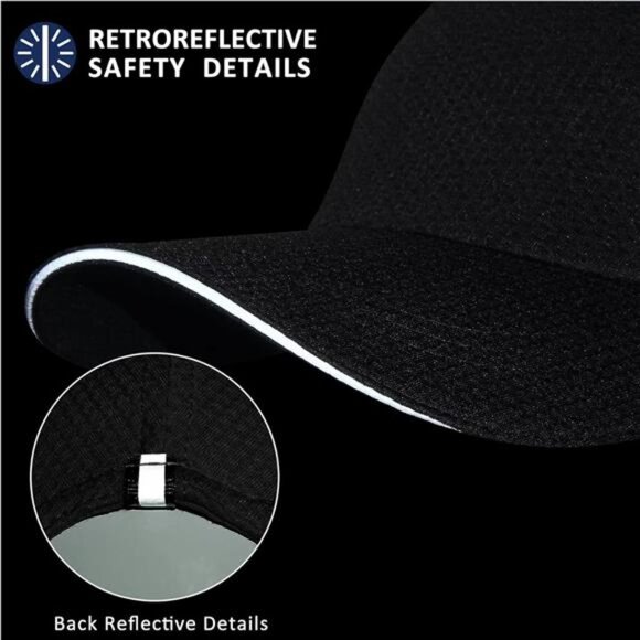 Women Running Cap Lightweight Mesh Hat for Sports Golf Tennis Hiking Outdoor - Picture 5 of 7